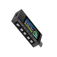 USB тестер струму напруги потужності 4-30В 12А QC PD PPS, Type-C, KWS- X1