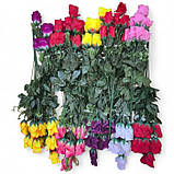 Штучні квіти букет бутони троянд Королева, 69см, фото 5