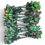 Штучні квіти букет троянди Витончені, 50см, фото 2