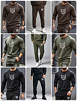 Костюм чоловічий Тканина - двонитка Мод. 1364-1728 Колір: чорний, шоколад, хакі