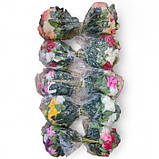 Штучні квіти букет троянди з бутонами Градієнт серія VIP, 50см, фото 5