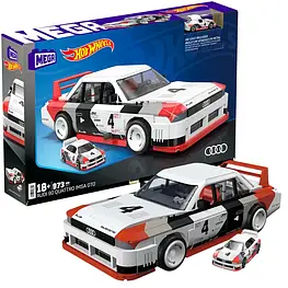 Конструктор Hot Wheels Mega Audi 90 Quattro IMSA GTO