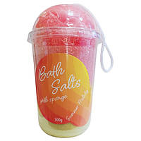 Ароматна сіль для ванни з губкою Bath Salts Summer Melody 500 г
