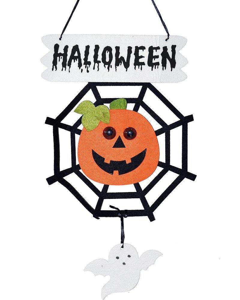 Декор Хелловін гарбуз фетр