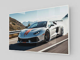 Пластиковий інформаційний стенд, ПВХ 2 мм (Покриття: Аплікація золотою або срібною плівкою;  Ламінація: