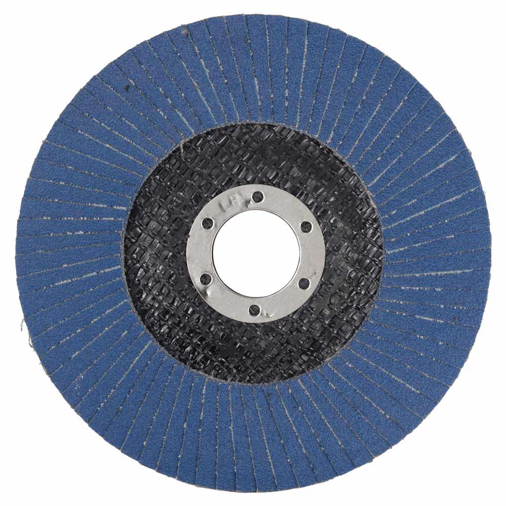 Круг пелюстковий торцевий Т27 (прямий) ZA Ø 125 мм P120 SIGMA (9173061), фото 1