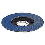 Круг пелюстковий торцевий Т27 (прямий) ZA Ø 125 мм P120 SIGMA (9173061), фото 4