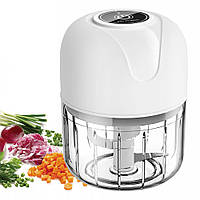 Кухонний міні блендер акумуляторний  Білий