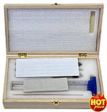 Набір ареометров (спиртометрів) АСП-3 в дер. коробці, фото 2