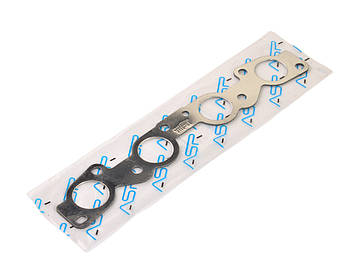 Прокладка колектора ВАЗ 2112 дв. 1,5л 16 кл., обложенная (випуск) ASR