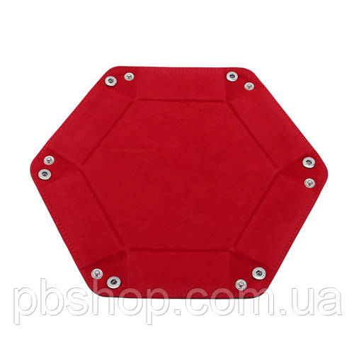 Дайс-трей лоток для кубиків дайсів, шестикутник, кольори, фото 1