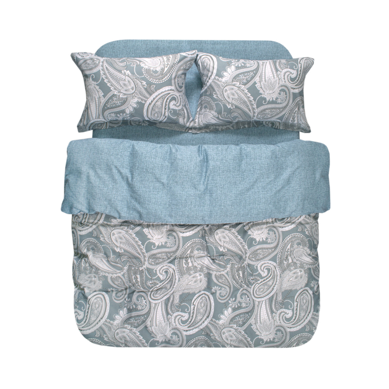 Постільна білизна сатин Lotus Home - Chilla євро, фото 1