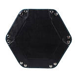 Дайс-трей лоток для кубиків дайсів, шестикутник, кольори, фото 2