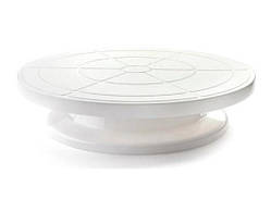 Підставка для роботи з тортом Empire крутиться d28 см h7 см пластик (2159 EM)