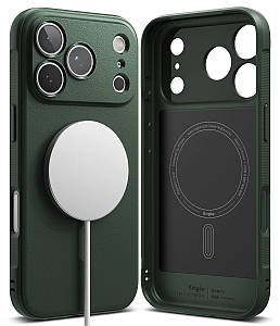 Чохол Ringke Onyx Magnetic до iPhone 17 Pro Max Dark Green (OMG1093E75)
