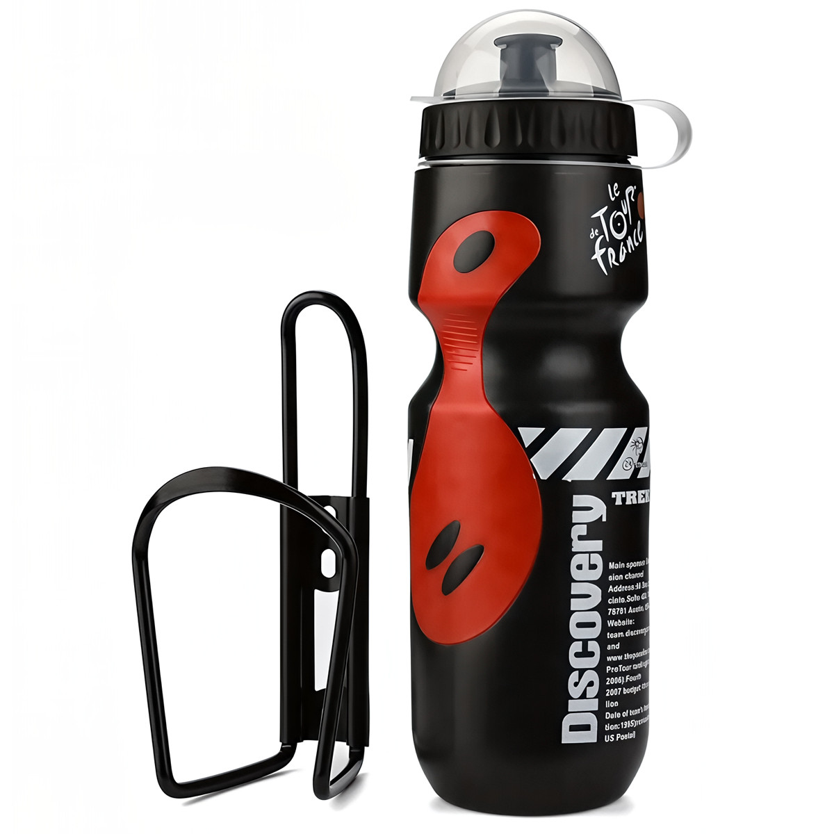 Фляга «Discovery» 650 мл із кріпленням на раму велосипеда, фото 1