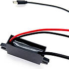 Перетворювач напруги 12В-5В 3А Type-C, прихована проводка авто, фото 3