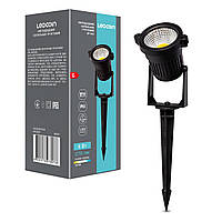 Ґрунтовий світлодіодний світильник Ledcoin SP1403 6 Вт 3000 K чорний