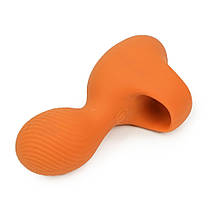 Вібратор на палець Sweet Em, помаранчевий, фото 2