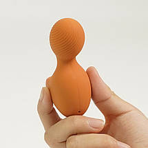 Вібратор на палець Sweet Em, помаранчевий, фото 4