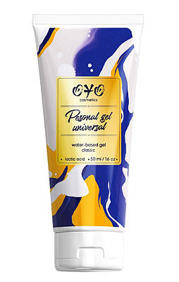 Лубрикант на водній основі із молочною кислотою OYO Personal Gel Universa, 50 мл