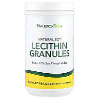 Лецитин із сої, Lecithin Granules, Nature's Plus, гранули, 340 г