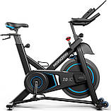 Велотренажер Horizon Fitness Indoor Cycle 7.0 IC-22 чорно-синій, фото 2