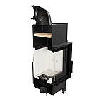 Камінна топка на дровах до 120 м² Kratki FLOKI L. Сучасне опалення зі сталі 12 кВт, фото 4