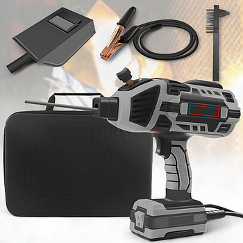 Ручний дуговий зварювальний апарат 4.1 кВт у кейсі та із захисною маскою