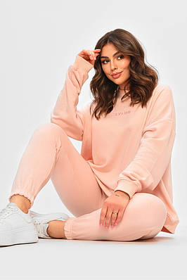 Спортивний костюм жіночий рожевого кольору р.S 206883T Безкоштовна доставка