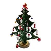 Ялинка новорічна з дерева настільна