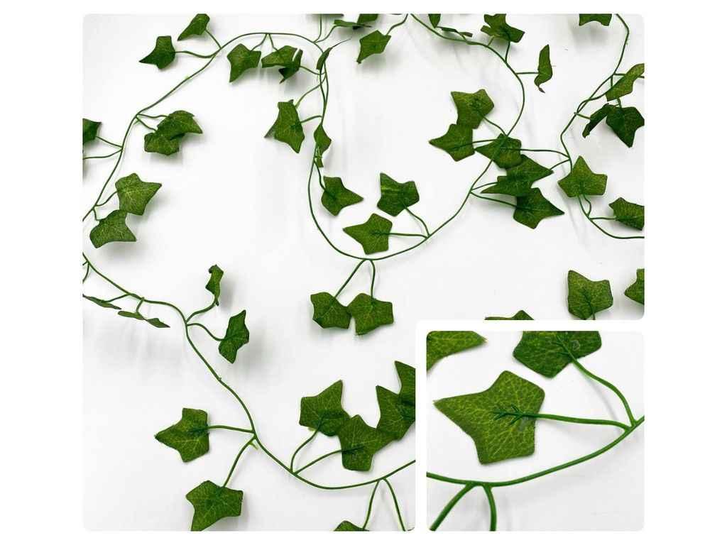 Штучна ліана зелений Вюн , 4см*3,5см, L=2м пластик (23/1) ТМ КИТАЙ, фото 1