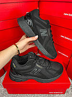Чоловічі зимові кросівки New Balance 1906R Fur All Black, черевики спортивні текстиль замша на хутрі. Чоловіче взуття