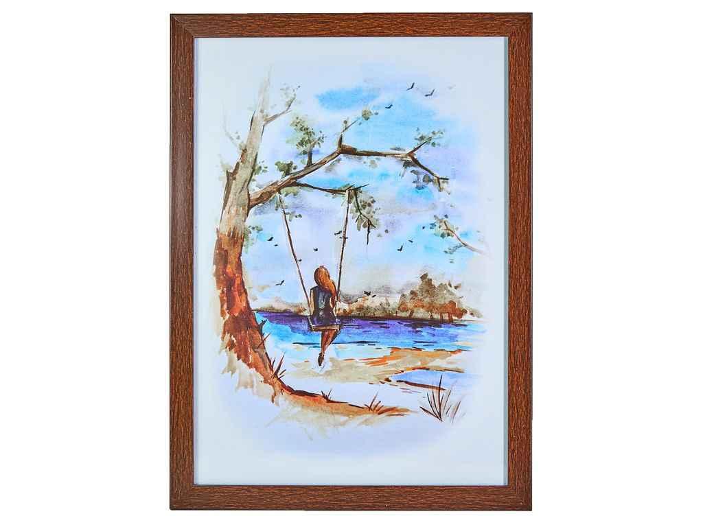 Фоторамка 18-24 темне дерево без золота PL15 ТМ RAMKA, фото 1