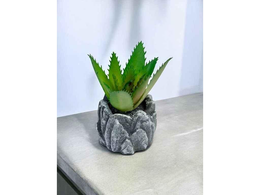 Штучний міні-сукулент в горщику м.KC-6/1 ТМ SP, фото 1