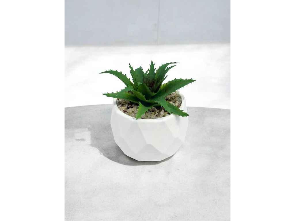 Штучний міні-сукулент в горщику м.KC-8 ТМ SP, фото 1