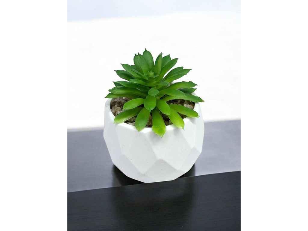 Штучний міні-сукулент в горщику м.KC-8/4 ТМ SP, фото 1