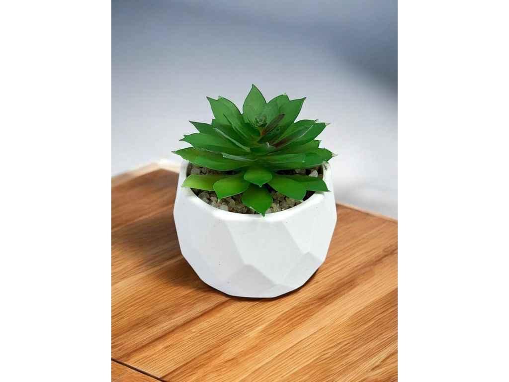 Штучний міні-сукулент в горщику м.KC-8/5 ТМ SP, фото 1