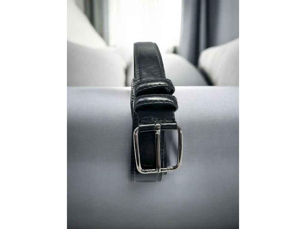 Ремінь жіночий 3,5см чорний класичний екошкіра м.U-005/1 ТМ SP, фото 1