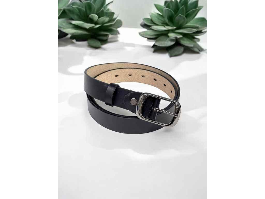 Ремінь 3см чорний класичний екошкіра м.28Q001 ТМ SP, фото 1