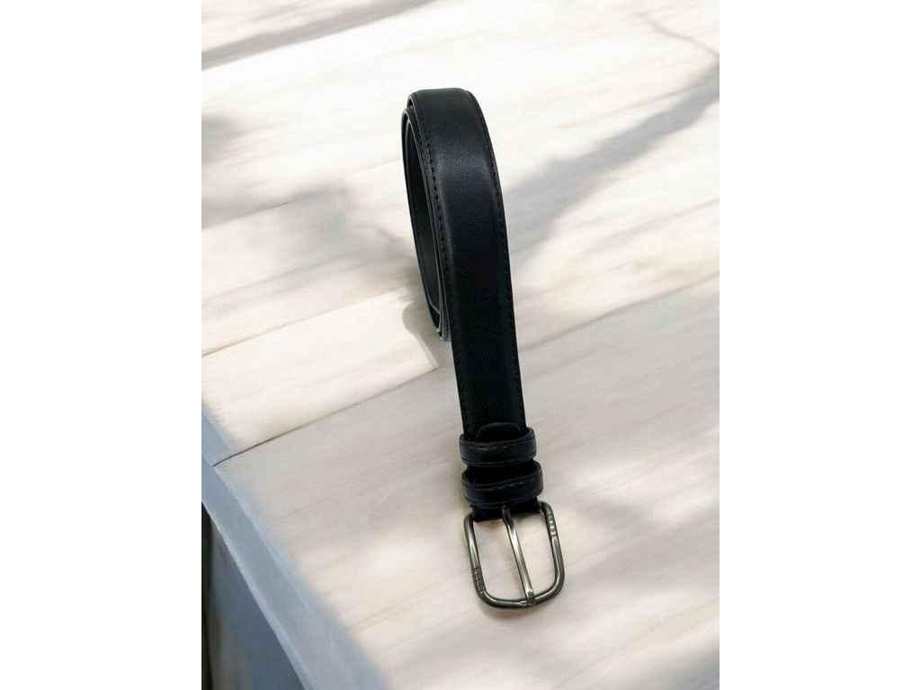 Ремінь жіночий 3см чорний класичний екошкіра м.U-002 ТМ SP, фото 1