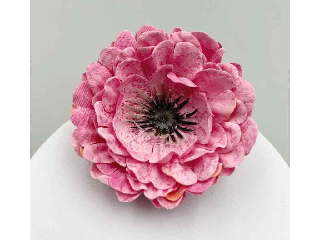 Головки штучних квітів рожевий Мак Ø6см (164) ТМ КИТАЙ, фото 1