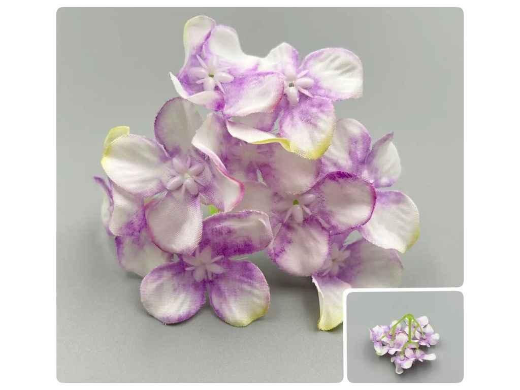 Штучні квіти бузковий Гортензія 8см (177) ТМ КИТАЙ, фото 1