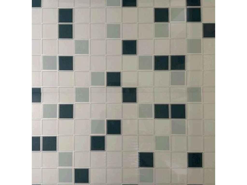 Самоклеюча PET панель 600*300мм FC7025 (бірюзова мозаїка) ТМ D-C-Fix, фото 1