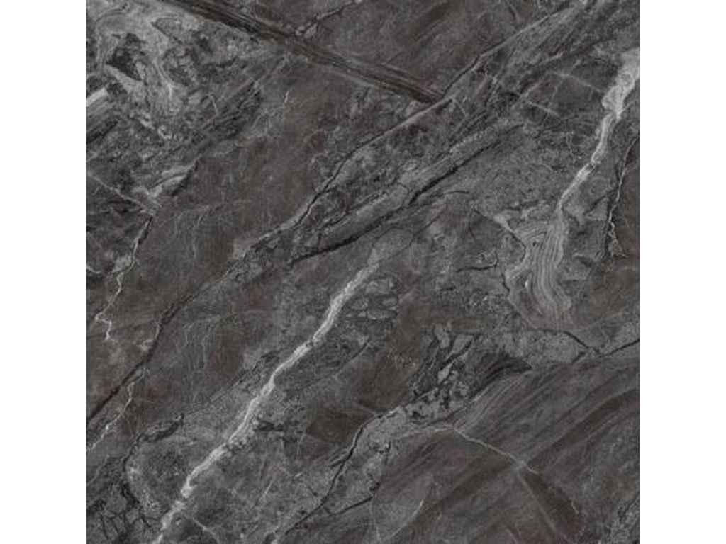 Самоклеюча PET панель 600*600мм ХВМ-03 (Темно-сірий мармур) ТМ D-C-Fix, фото 1