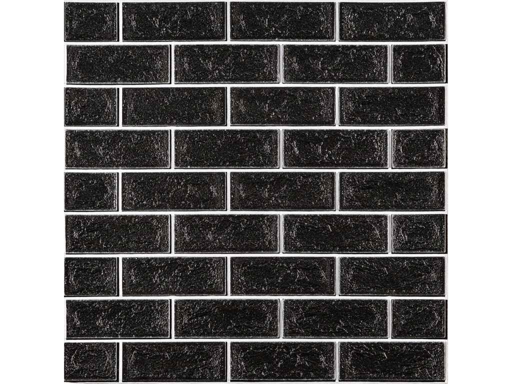 Панель стінова 3D 700 * 700 * 5мм Чорно-білий (D) SW-00001503 ТМ STICKER WALL, фото 1