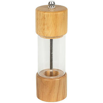 Млинок для перцю, солі та інших спецій ручний 15*5 см перцемолка - стильний і зручний аксесуар для кухні