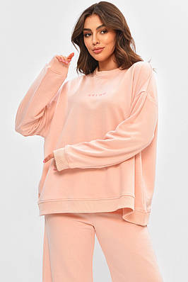 Світшот жіночий рожевого кольору Уцінка р.S 206890T Безкоштовна доставка