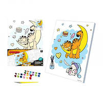 Набір для розпису по номерах 30х40 см "Солодкі сни Гарфілда" [tsi278909-TSI], фото 2