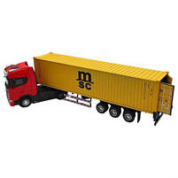 ФУРА АВТОПРОМ (ЧЕРВОНА) КАБІНА (ЖОВТИЙ) ПРИЧІП [tsi279114-TSI], фото 2